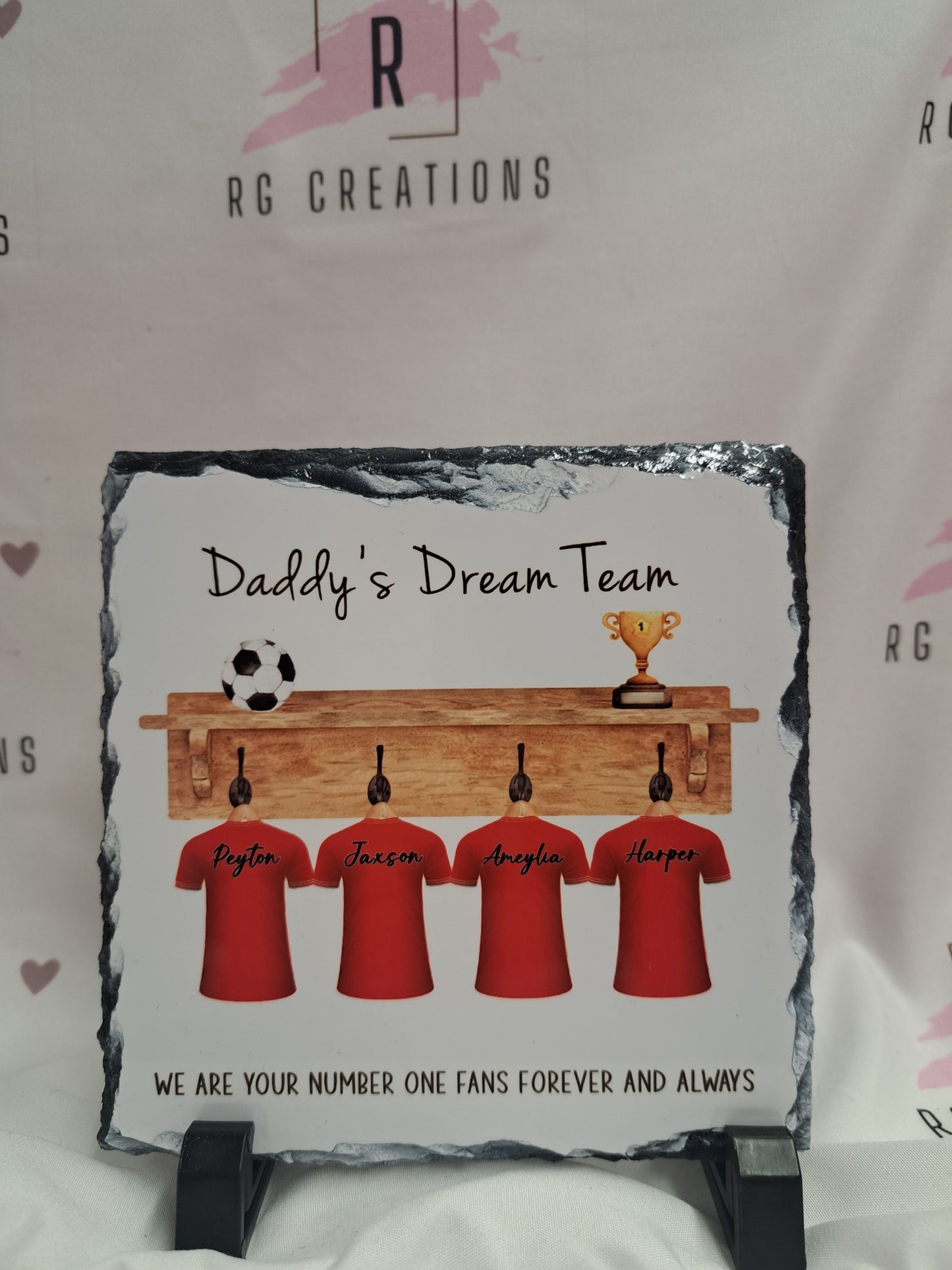 Daddys Dream Team Slate
