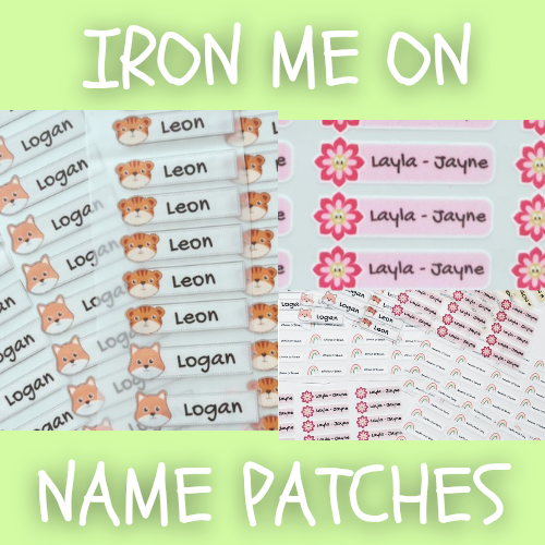 Iron on Patches x20