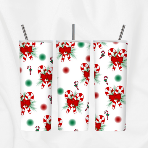 Candy Cane Tumbler