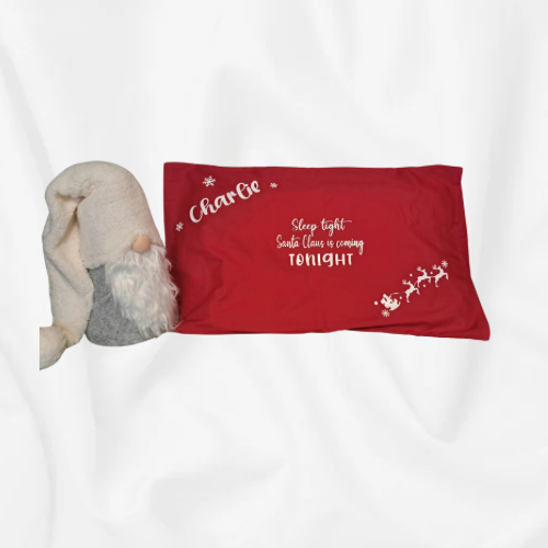 Xmas eve pillow case