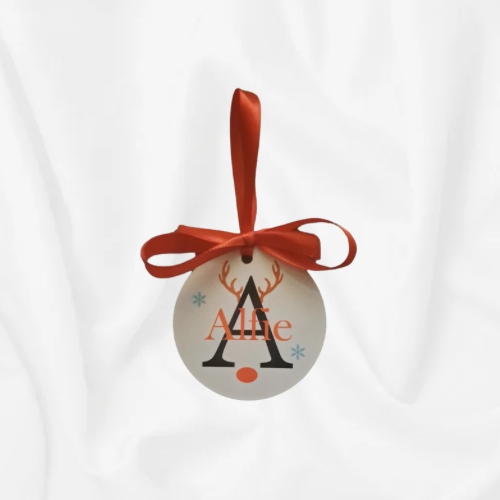 Name & Letter Bauble
