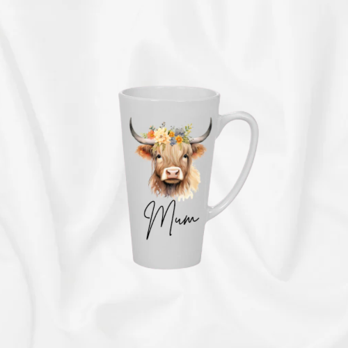 Highland Cow Latte