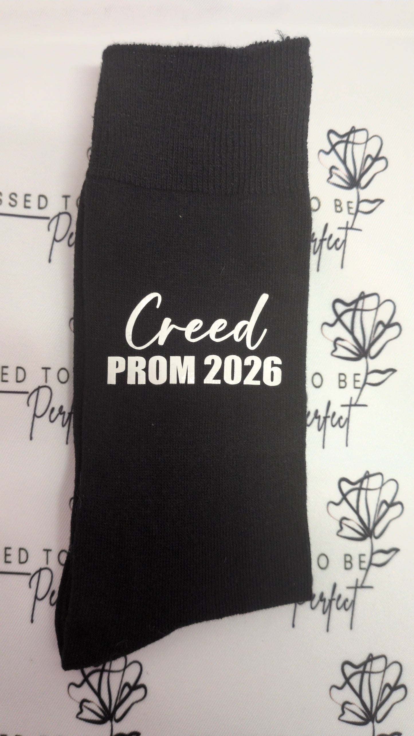Boys prom socks