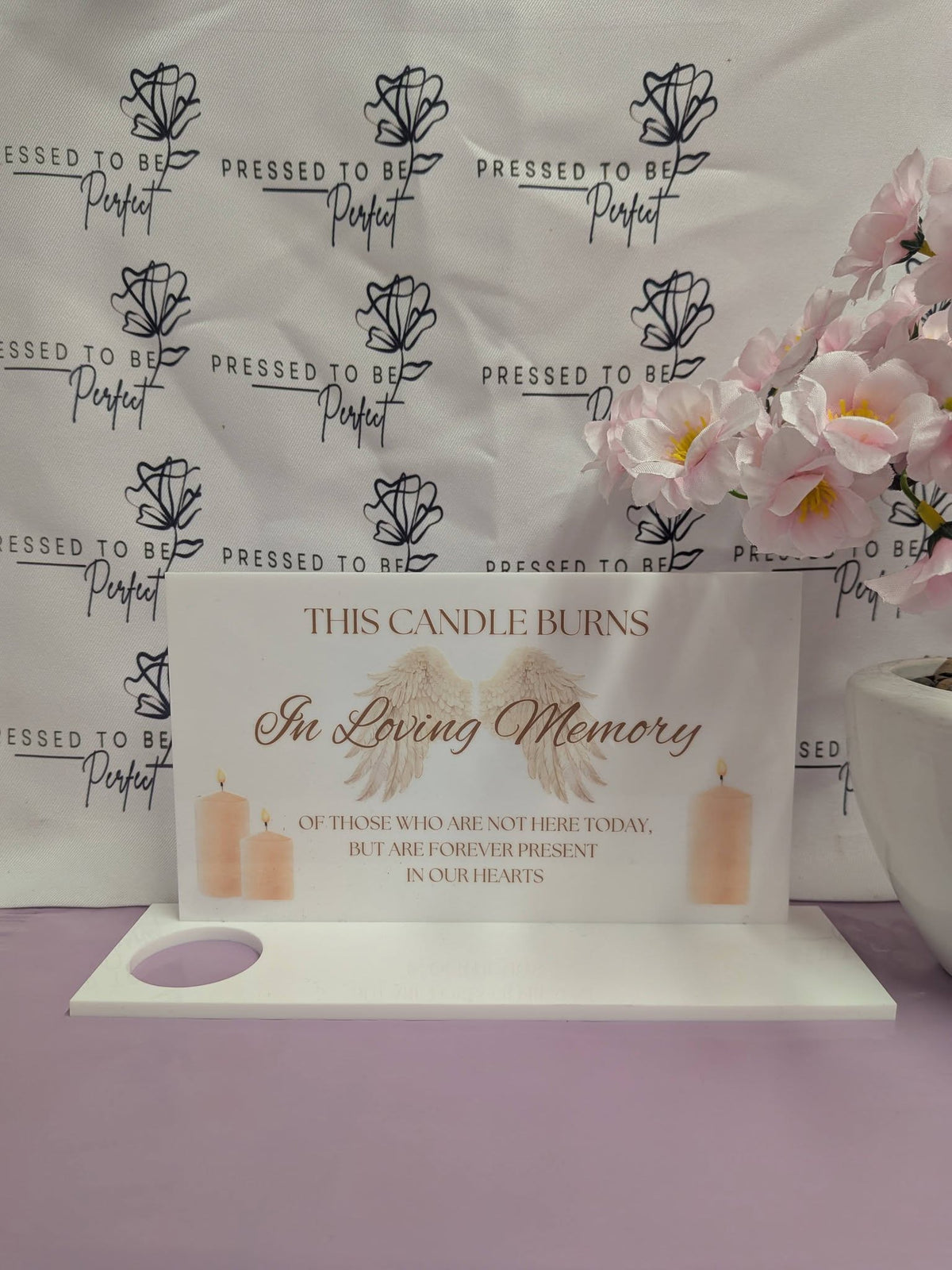 Memorial Tea Light Holder