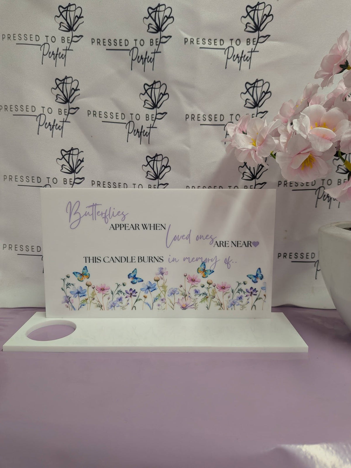 Memorial Tea Light Holder