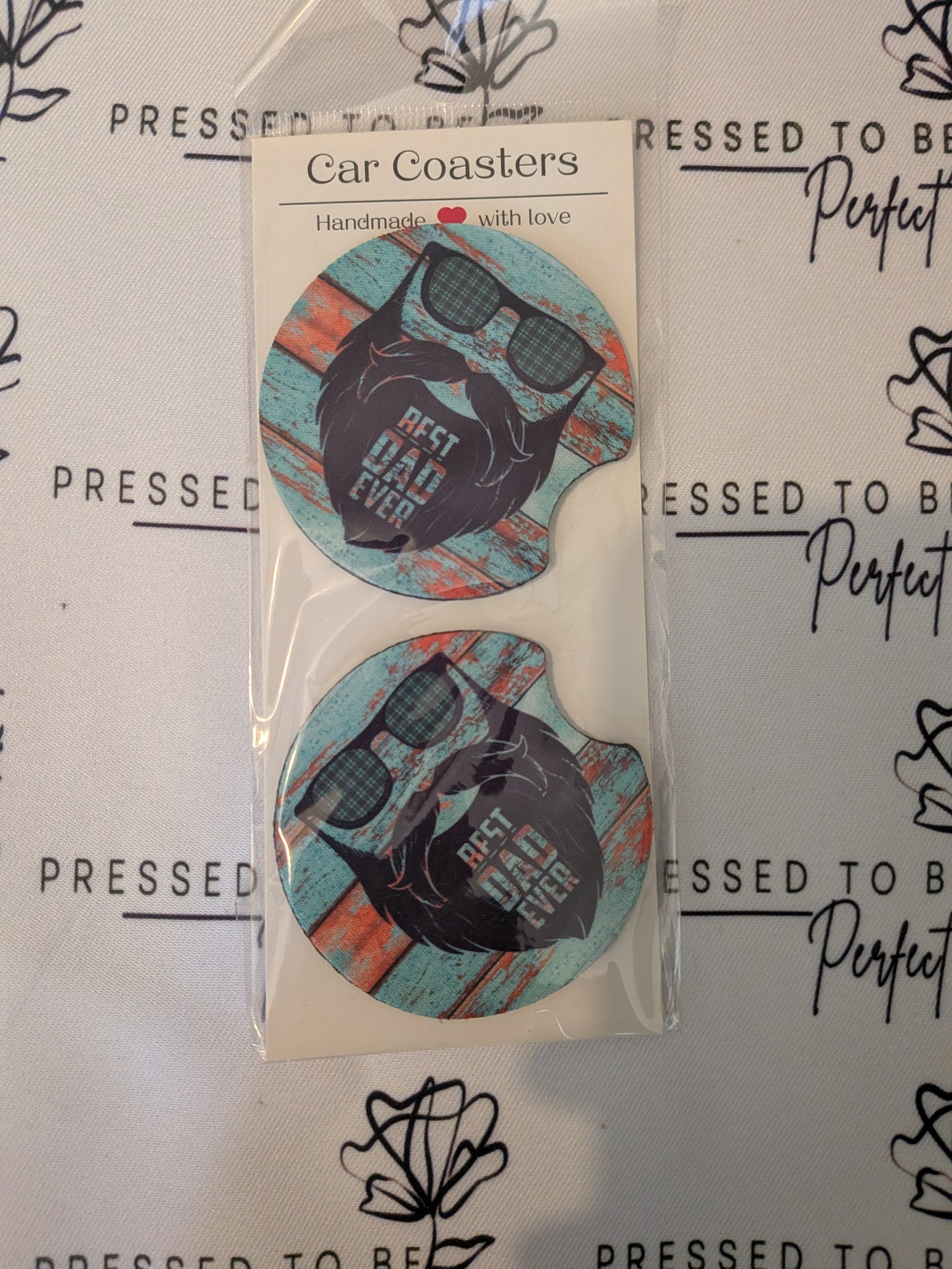 Best dad car coasters
