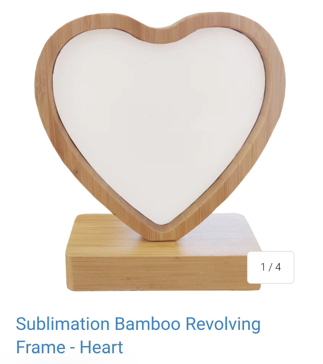 Pre order revolving heart
