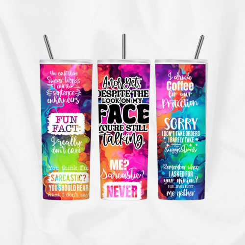 Sarcasm Tumbler