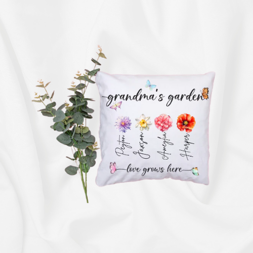 Grandma's Garden Cushion Cover
