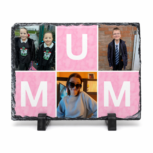 Mum/Dad Photo Slate